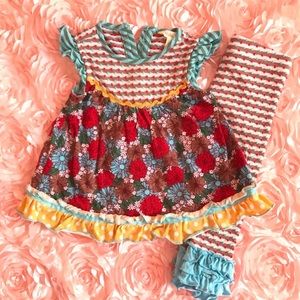 ❌SOLD❌ Matilda Jane 12/18 month Silly Goose set